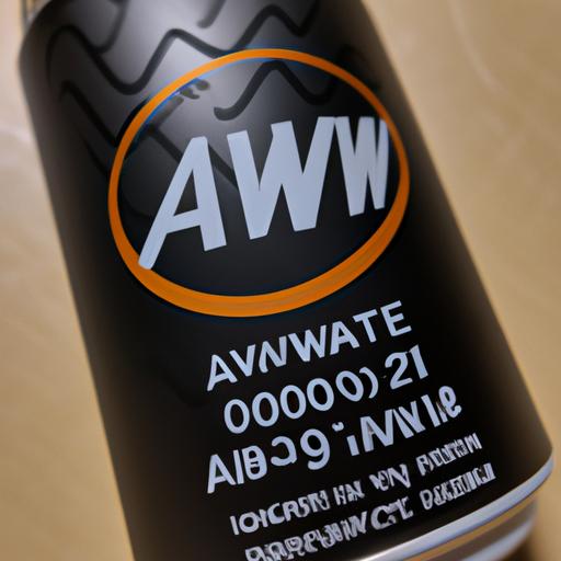 A&W Cream Soda - one of the drinks that contain caffeine