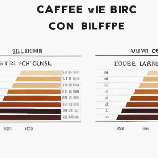 A chart comparing the caffeine levels in Black Rifle Coffee to other popular coffee brands
