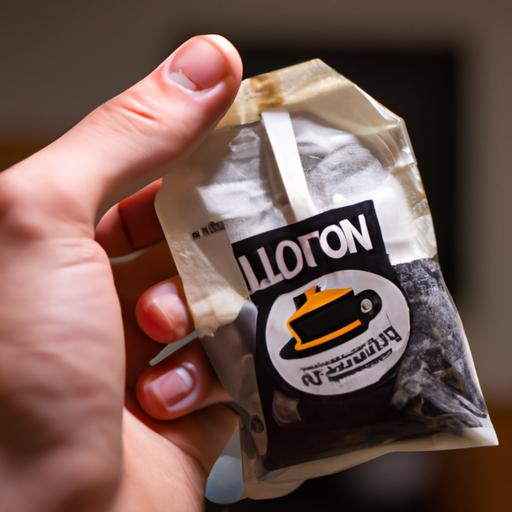 Brewing Lipton black tea for the recommended time for optimal caffeine content.