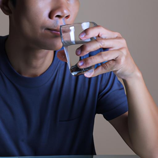 Drink water instead of coffee before a calcium scoring test